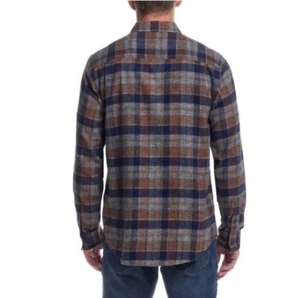 NEW Weatherproof Vintage Men's S Button-Front Plaid Flannel Shirt  #L75 - Picture 2 of 11
